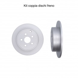 Coppia dischi freno posteriore