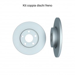 Coppia dischi freno anteriore