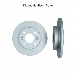 Coppia dischi freno anteriore