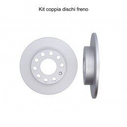 Coppia dischi freno posteriore