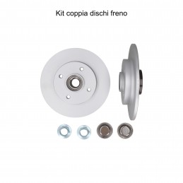 Coppia dischi freno posteriore