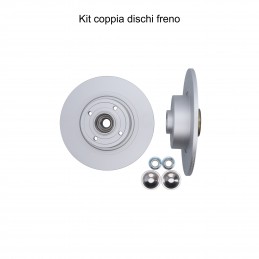 Coppia dischi freno posteriore