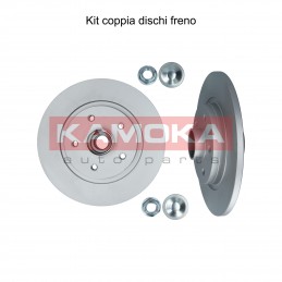 Coppia dischi freno posteriore