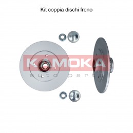Coppia dischi freno posteriore