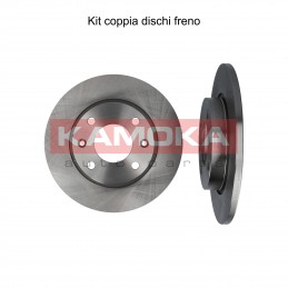 Coppia dischi freno anteriore