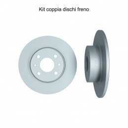 Coppia dischi freno posteriore