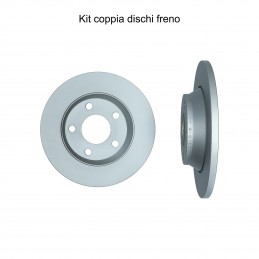 Coppia dischi freno anteriore