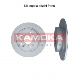 Coppia dischi freno posteriore