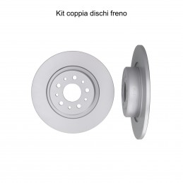 Coppia dischi freno posteriore