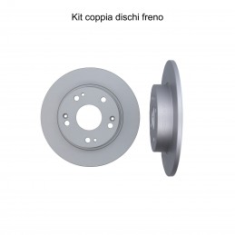 Coppia dischi freno posteriore