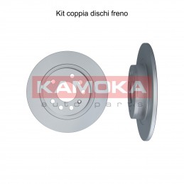 Coppia dischi freno posteriore