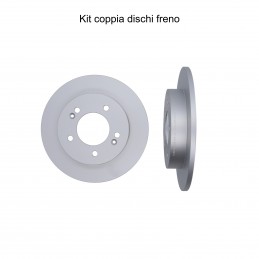 Coppia dischi freno posteriore