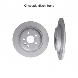 Coppia dischi freno posteriore