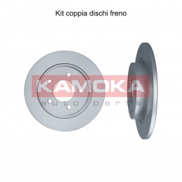 Coppia dischi freno posteriore