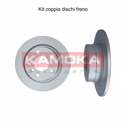 Coppia dischi freno posteriore