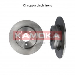 Coppia dischi freno posteriore