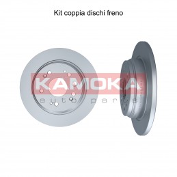 Coppia dischi freno posteriore