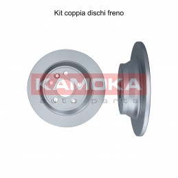 Coppia dischi freno posteriore