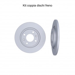 Coppia dischi freno anteriore