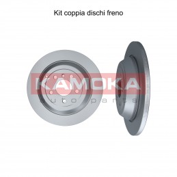 Coppia dischi freno posteriore