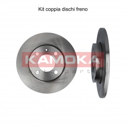 Coppia dischi freno anteriore