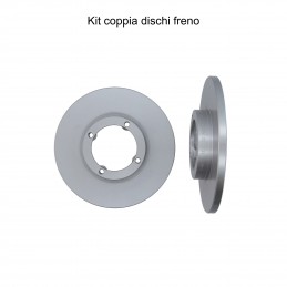 Coppia dischi freno anteriore