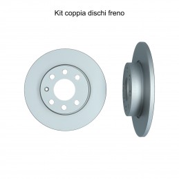 Coppia dischi freno anteriore