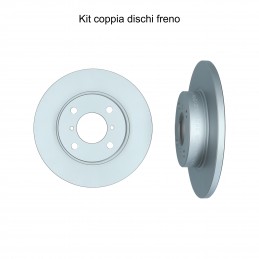 Coppia dischi freno anteriore