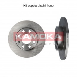 Coppia dischi freno anteriore