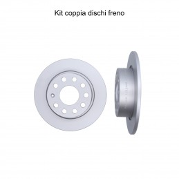 Coppia dischi freno posteriore