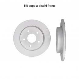 Coppia dischi freno posteriore