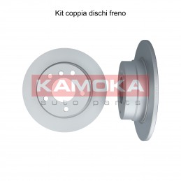 Coppia dischi freno posteriore