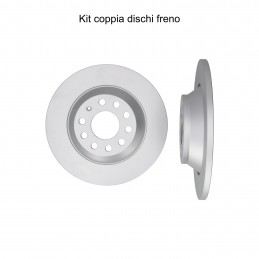 Coppia dischi freno posteriore