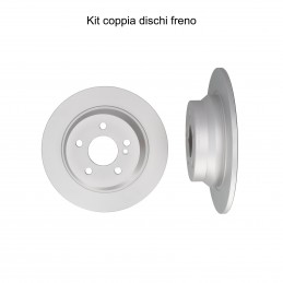 Coppia dischi freno posteriore