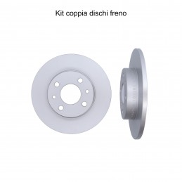 Coppia dischi freno anteriore