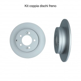 Coppia dischi freno posteriore