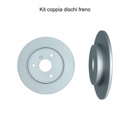 Coppia dischi freno anteriore