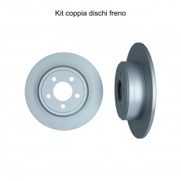 Coppia dischi freno posteriore