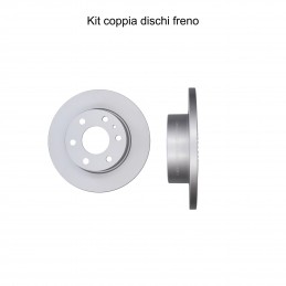 Coppia dischi freno posteriore