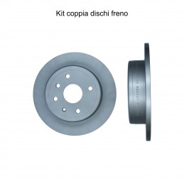 Coppia dischi freno posteriore