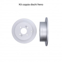 Coppia dischi freno posteriore