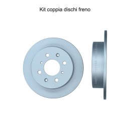 Coppia dischi freno posteriore