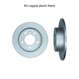 Coppia dischi freno posteriore