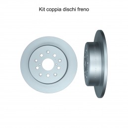 Coppia dischi freno posteriore