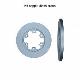 Coppia dischi freno posteriore