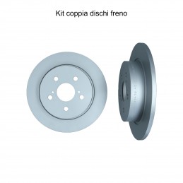 Coppia dischi freno posteriore