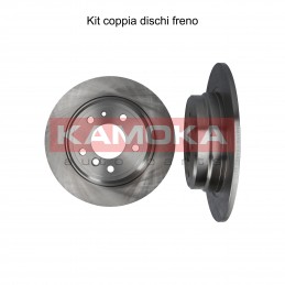 Coppia dischi freno posteriore