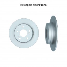 Coppia dischi freno posteriore