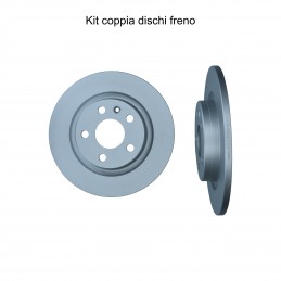 Coppia dischi freno posteriore