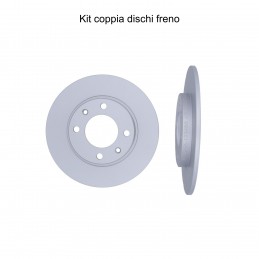 Coppia dischi freno posteriore